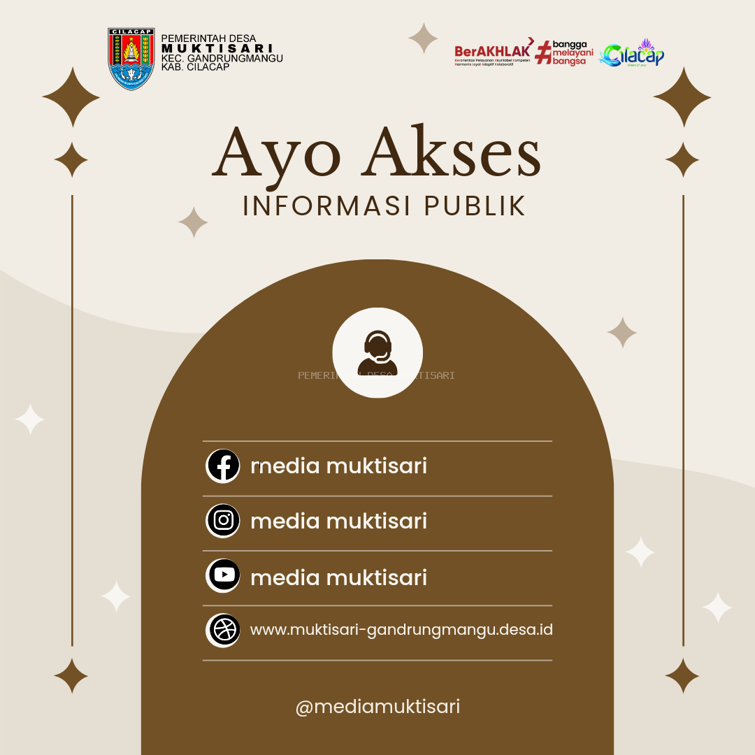 AYO AKSES INFORMASI PUBLIK DUKUNG DIGITALISASI PROGRAM PRIORITAS BUPATI