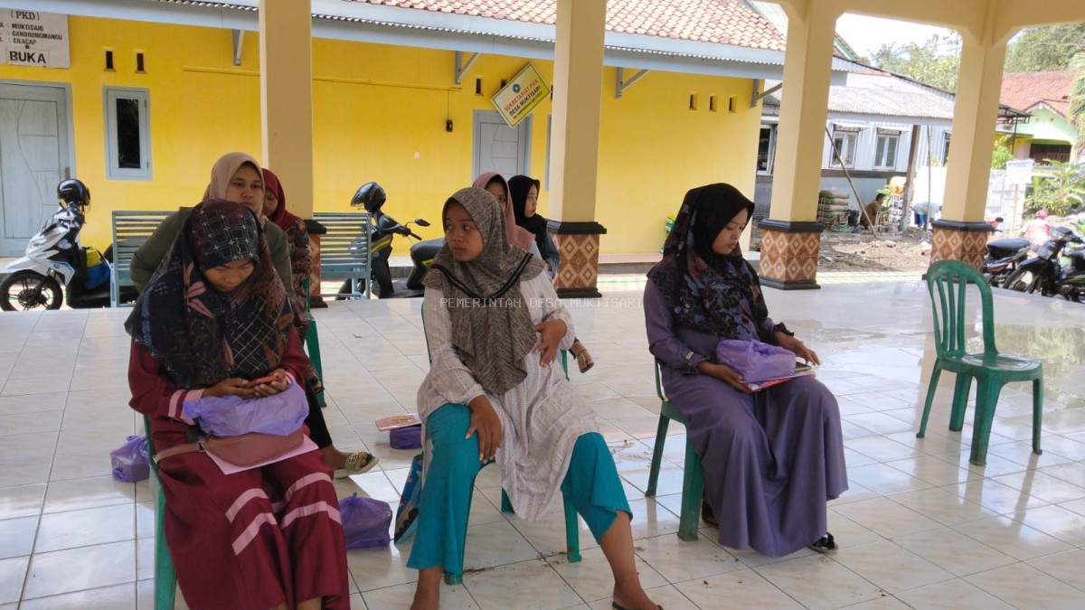 KEGIATAN KELAS IBU HAMIL BULAN SEPTEMBER DESA MUKTISARI  