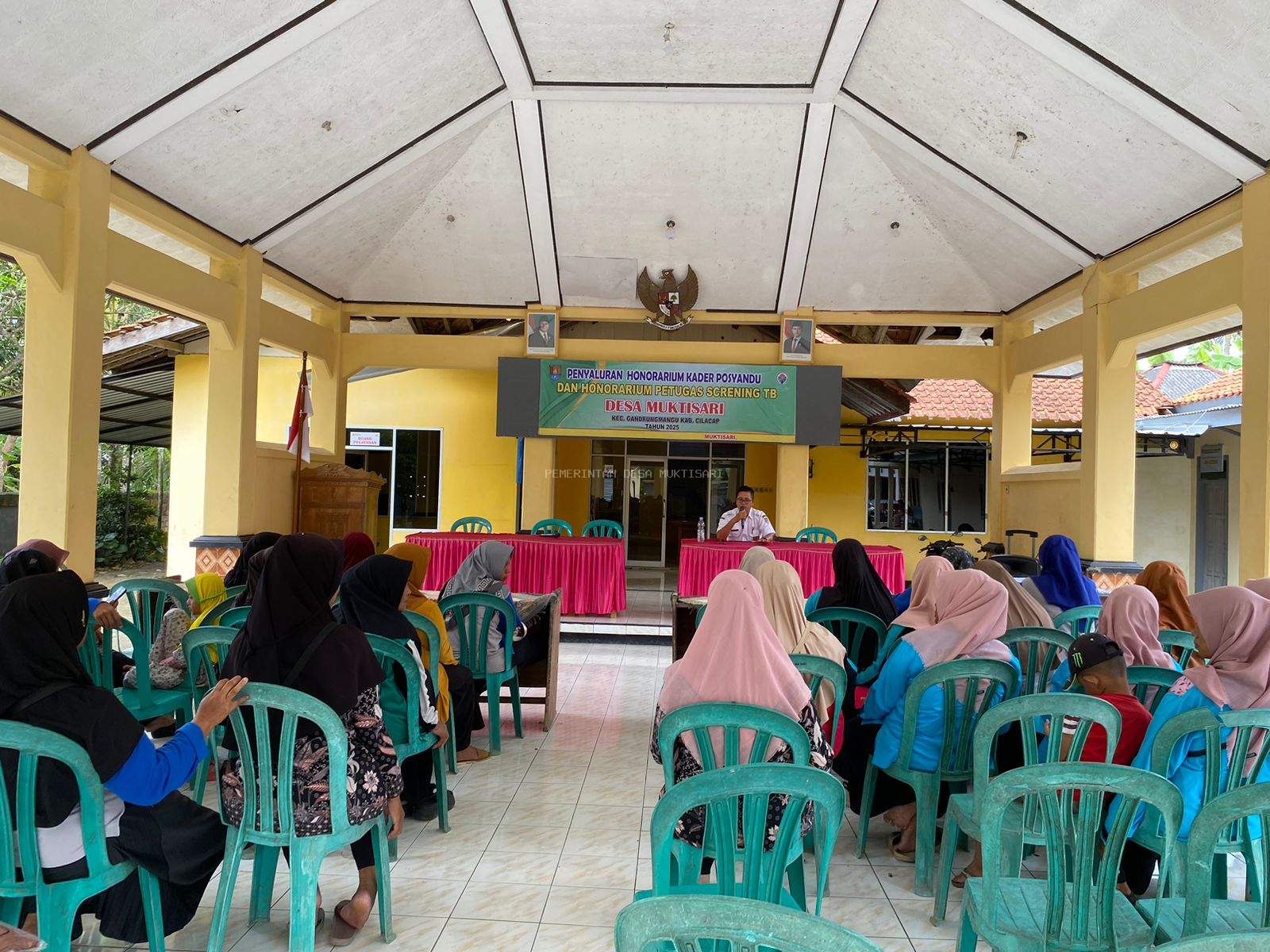PENYALURAN HONORIUM KADER POSYANDU DAN HONORIUM PETUGAS SCREANING TB