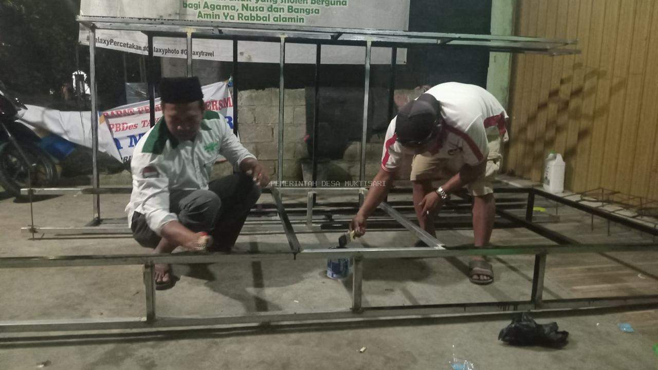 PEMASANGAN INFOGRAFIS DI LIMA DUSUN