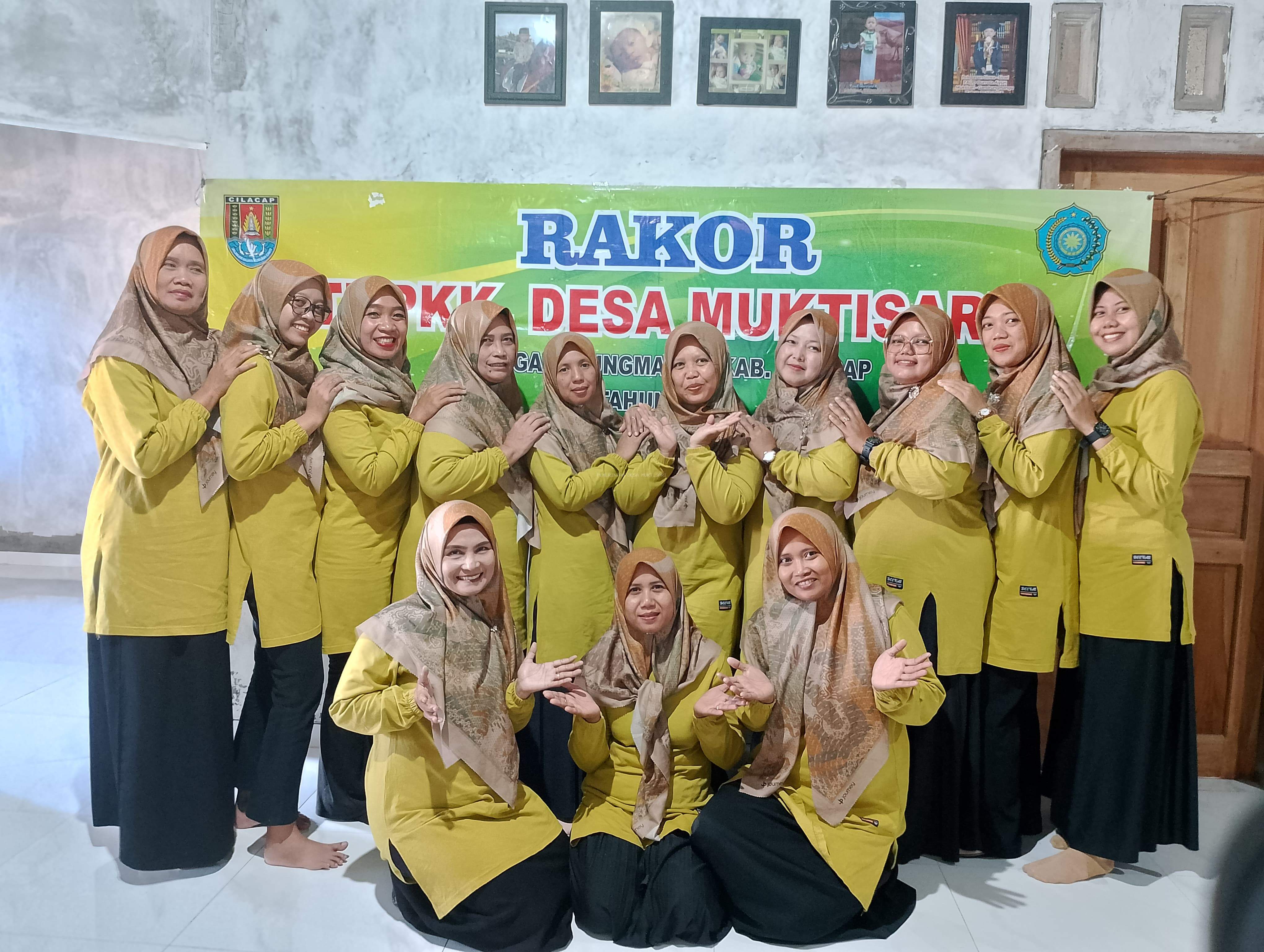 MUKTISARI SIAP MERDEKA TP-PKK LAKSANAKAN RAKOR PERSIAPAN MENYAMBUT HUT KEMERDEKAAN