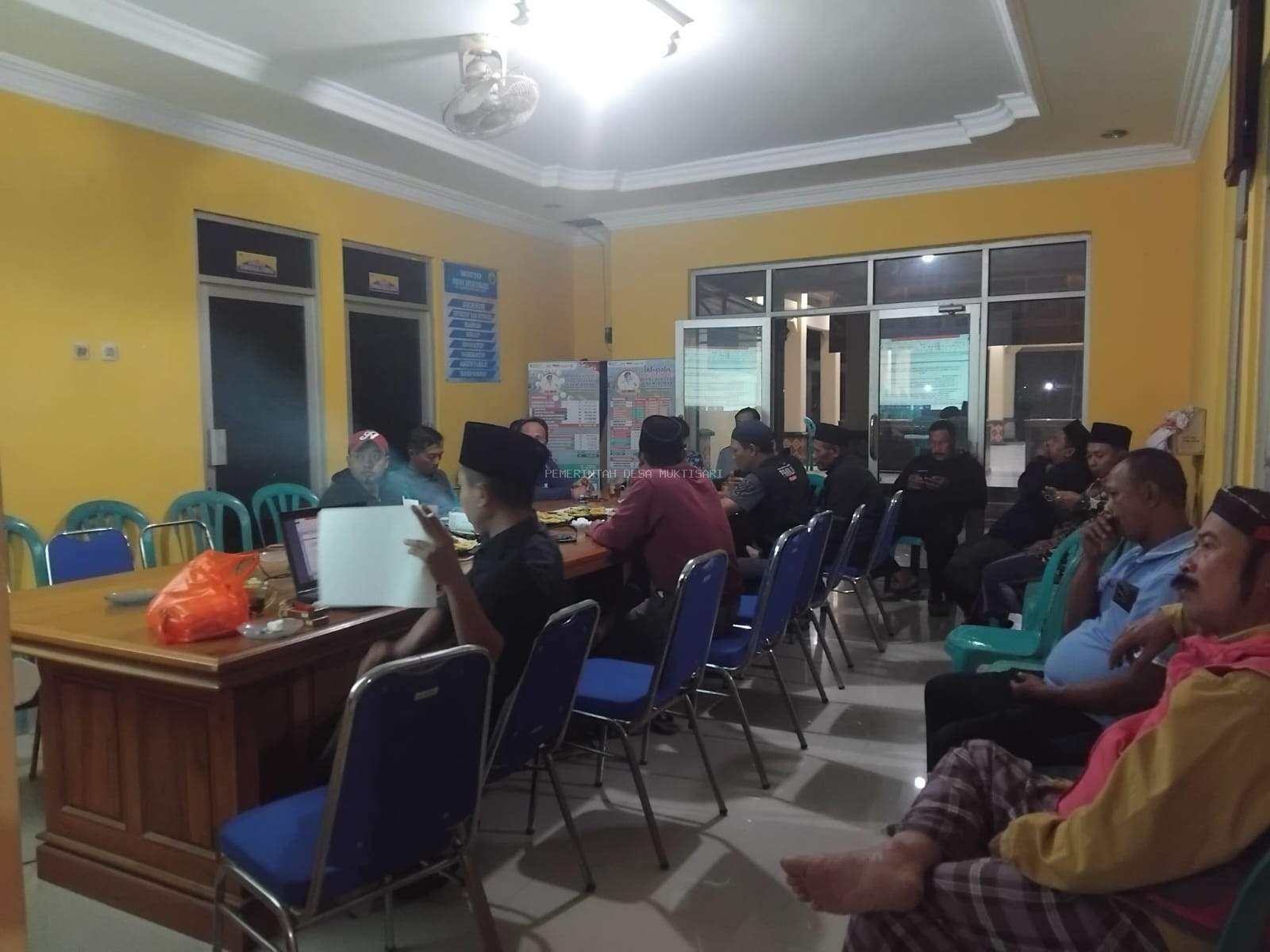RAPAT KOORDINASI PANITIA HUT RI KE-81 TINGKAT DESA MUKTISARI TELAH DILAKSANAKAN